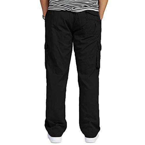 Men Pocket Side Cargo Pants  Cotton cargo pants, Cargo trousers