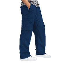 Load image into Gallery viewer, Romano nx Cotton Cargo Track Pant for Men- Lower with Multi-Pockets & Side Zipper Pockets romanonx.com