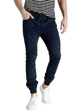 Load image into Gallery viewer, Romano nx Men's Slim Fit Joggers romanonx.com Blue Navy L