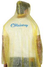 Load image into Gallery viewer, Romano nx PVC Waterproof Reusable Rain Ponchos Raincoat Rainwear Hooded Camping romanonx.com
