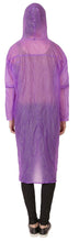 Load image into Gallery viewer, Romano nx PVC Waterproof Reusable Rain Ponchos Raincoat Rainwear Hooded Camping romanonx.com