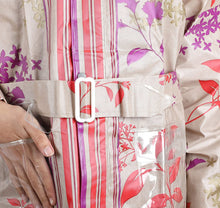 Load image into Gallery viewer, Romano nx Waterproof Beautiful Print Rain Overcoat for Women romanonx.com