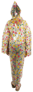 Romano nx Waterproof Lovely Printed Rain Overcoat for Women romanonx.com 