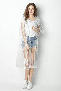 Romano nx Waterproof Transparent Rain Overcoat for Women romanonx.com 