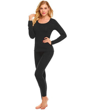 Load image into Gallery viewer, Romano nx Women's Long Thermal Fur Lined Winter Base Layering Set romanonx.com