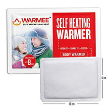 Load image into Gallery viewer, Warmee Body &amp; Hand Warmers Heat Pouch (Pack of 10 Body+6 Hand) romanonx.com 
