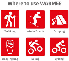 Load image into Gallery viewer, Warmee Hand + Body + Foot Warmers Variety Pack (5 Pairs Hand + 5 Body + 5 Pairs Foot) romanonx.com