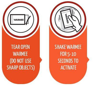 Warmee Insole Type Air Activated Ready To Use Foot Warmers Free Size (Pack of 3 Pairs) romanonx.com 