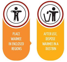 Load image into Gallery viewer, Warmee Insole Type Air Activated Ready To Use Foot Warmers Free Size (Pack of 3 Pairs) romanonx.com