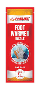 Warmee Insole Type Air Activated Ready To Use Foot Warmers Free Size (Pack of 3 Pairs) romanonx.com 