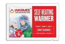 Load image into Gallery viewer, Warmee Self Heating Safe and Natural Air Activated Body Warmers - Heat Pouch (Pack of 5) romanonx.com 
