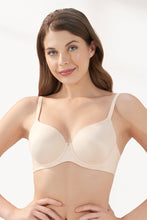Load image into Gallery viewer, Amante Cloudsoft Padded &amp; Wired Bra - Almond 77301
