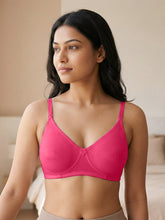 Load image into Gallery viewer, Sonari Lightly Padded Wirefree T-Shirt Bra for Women | Medium Coverage Convertible Straps - 0015
