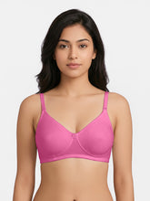 Load image into Gallery viewer, Sonari Lightly Padded Wirefree T-Shirt Bra for Women | Medium Coverage Convertible Straps - 0015
