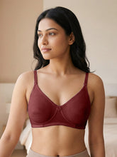 Load image into Gallery viewer, Sonari Lightly Padded Wirefree T-Shirt Bra for Women | Medium Coverage Convertible Straps - 0015
