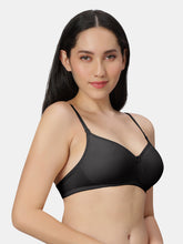 Load image into Gallery viewer, Sonari Lightly Padded Wirefree Medium Coverage Cotton-Polyester T-Shirt Bra with Detachable Straps – 0026
