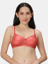 Load image into Gallery viewer, Sonari Lightly Padded Wirefree Medium Coverage Cotton-Polyester T-Shirt Bra with Detachable Straps – 0026
