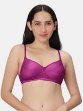 Load image into Gallery viewer, Sonari Lightly Padded Wirefree Medium Coverage Cotton-Polyester T-Shirt Bra with Detachable Straps – 0026
