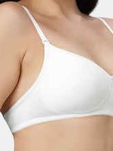 Load image into Gallery viewer, Sonari Lightly Padded Wirefree Medium Coverage Cotton-Polyester T-Shirt Bra with Detachable Straps – 0026
