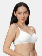 Load image into Gallery viewer, Sonari Lightly Padded Wirefree Medium Coverage Cotton-Polyester T-Shirt Bra with Detachable Straps – 0026
