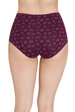 Load image into Gallery viewer, Amante Inner Elastic Printed High Rise Full Brief Panty (Pack of 3) 53105
