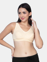 Load image into Gallery viewer, Sonari Cotton Non Padded Full Coverage Pull-On Yoga Bra with Broad Straps and Wide Band – 004
