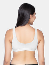 Load image into Gallery viewer, Sonari Cotton Non Padded Full Coverage Pull-On Yoga Bra with Broad Straps and Wide Band – 004
