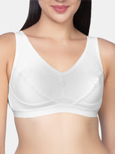 Load image into Gallery viewer, Sonari Cotton Non Padded Full Coverage Pull-On Yoga Bra with Broad Straps and Wide Band – 004
