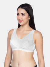 Load image into Gallery viewer, Sonari Cotton Non Padded Full Coverage Pull-On Yoga Bra with Broad Straps and Wide Band – 004
