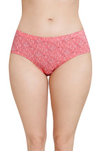 Load image into Gallery viewer, Amante Inner Elastic Printed Mid Rise Hipster Panty (Pack of 3) 43105
