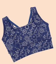 Load image into Gallery viewer, Enamor A204 Printed Sports Bra - High-Impact Dry Fit Long Line Sports Bra with Stylish Print
