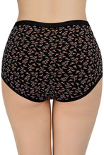 Load image into Gallery viewer, Amante Print High Rise Full Brief Panties (Pack of 3) 53101
