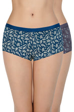 Load image into Gallery viewer, Amante Print Low Rise Boyshort Panties (Pack of 2) 62101
