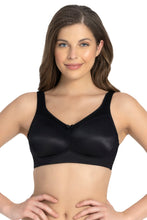 Load image into Gallery viewer, Amante Elegant Support Non-padded &amp; Non-wired Bra - Black 78001

