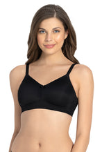 Load image into Gallery viewer, Amante Smooth Minimizer Non-padded &amp; Non-wired Bra - Black 77901
