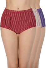 Load image into Gallery viewer, Amante Printed High Rise Full Brief (Pack of 3) 53105
