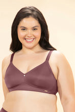 Load image into Gallery viewer, Amante Delight Comfort Non-Padded Non-Wired Minimizer Bra - Wild Ginger 103901
