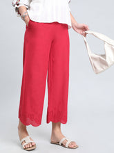Load image into Gallery viewer, Go Colors Cherry Cotton Hakoba Palazzo
