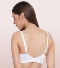 Load image into Gallery viewer, Enamor Encircle Side Shaping Lift With Wide Strap Women's Cotton Everyday Full Support Bra - Non Padded, Wirefree, Full-Coverage - A142

