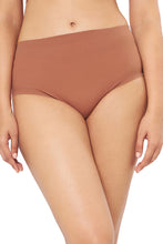 Load image into Gallery viewer, Amante Vanish Solid High Rise Brief Seamless Panty - Caramel Nude 11411
