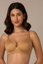 Load image into Gallery viewer, Amante Classique Elegance T-shirt Bra - Tan

