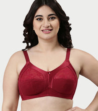 Load image into Gallery viewer, Enamor Innovations Fabcool M-Frame Side Shaper Panel  Women's Cotton Everyday Bra - Non Padded, Wirefree, Full Coverage - A014 (Available in Plus Sizes) (Masai)
