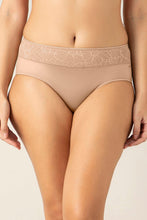 Load image into Gallery viewer, Amante Elegant Support Hipster Panty - Sandalwood 78001
