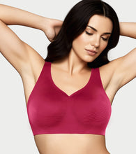 Load image into Gallery viewer, Enamor Innovations Invisi Encircle lift, Ultra smooth, Bonded, Slip-on, Women's T-Shirt Bra - Seamless, No-Pinch, No-Dig, Padded, Wirefree, High Coverage- IO01 (Cherry Pink)
