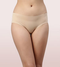 Load image into Gallery viewer, Enamor PH40 Innovations Invisi, All Day Comfort, Mid Waist Hipster Panty for Women - No Visible Panty Lines, Sweat wicking, Free Cut, Full Coverage - Pack of 1 (Nude)

