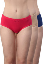 Load image into Gallery viewer, Amante Inner Elastic Waistband Hipster (Pack of 3) 43005

