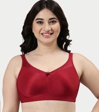 Load image into Gallery viewer, Enamor Hidden X-Frame and Smoothening Women's Full Support Everyday Bra - Jiggle control, Non Padded, Wirefree, Full Coverage - FB12 (Available in Plus sizes) (Masai)

