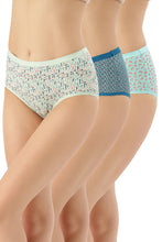 Load image into Gallery viewer, Amante Printed Full Brief Panty (Pack of 3) 53101
