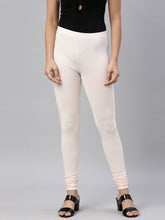 Load image into Gallery viewer, Go Colors Pink Mist Cotton Stretch Churidar
