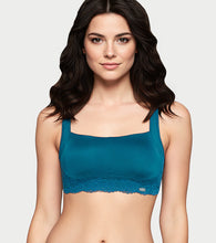 Load image into Gallery viewer, Enamor Wireless Full Coverage All Day Comfort Bra for Women, Padded, Wire-Free, Full Coverage, Square Neck - FE51 (Moonlit Blue)
